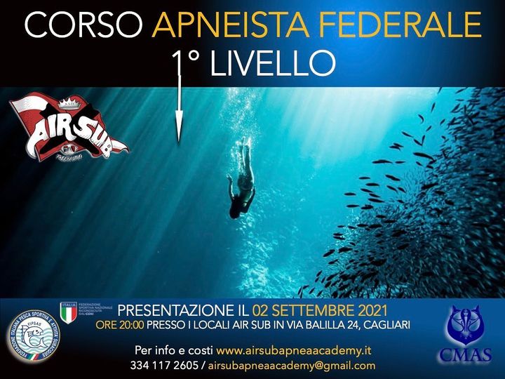 corso di apnea Sardegna Cagliari